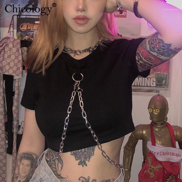 chicology chain gothic crop short sleeve streetwear t shirt female cotton t-shirt 2020 summer autumn tshirt women clothing1, White
chicology chain gothic crop short sleeve streetwear t shirt female cotton t-shirt 2020 summer autumn tshirt women clothing1, White