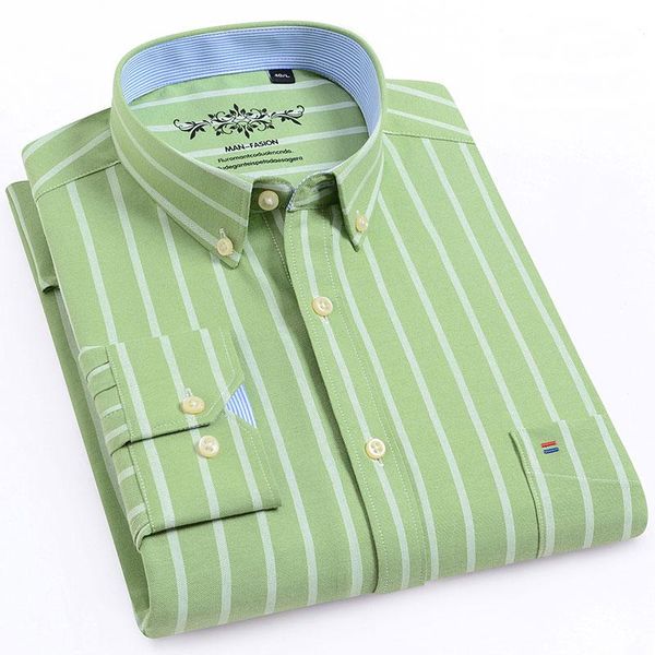 men's casual shirts stylish oxford striped shirt fashion regular fit button-down collar classic soft, White;black
men's casual shirts stylish oxford striped shirt fashion regular fit button-down collar classic soft, White;black