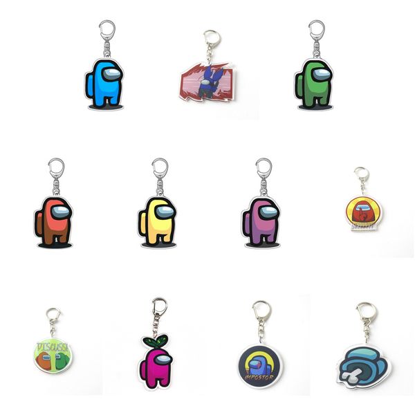 among us keychain space wolf acrylic colourful keyrings cartoon game key holder stainless steel car keys bag pendent decoration trinket
among us keychain space wolf acrylic colourful keyrings cartoon game key holder stainless steel car keys bag pendent decoration trinket