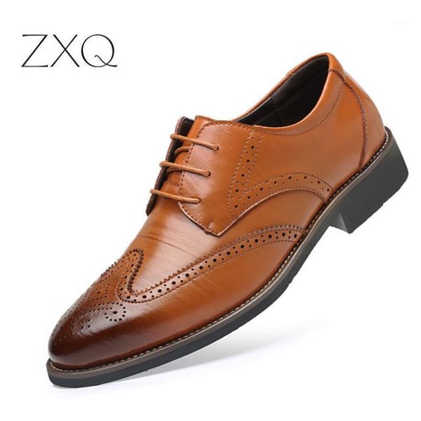 formal men dress shoes genuine leather classic brogue shoes flats oxfords for wedding office business1, Black
formal men dress shoes genuine leather classic brogue shoes flats oxfords for wedding office business1, Black