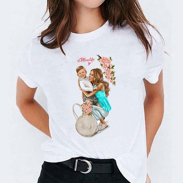 women cartoon mom boy momlife mommy mother lady womens t-shirt graphic tees print female camisas t shirt t-shirts, White
women cartoon mom boy momlife mommy mother lady womens t-shirt graphic tees print female camisas t shirt t-shirts, White