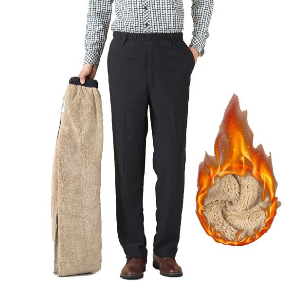 2019 autumn new men loose casual high-waisted business stretch to thicken men's black pants straight pant
2019 autumn new men loose casual high-waisted business stretch to thicken men's black pants straight pant