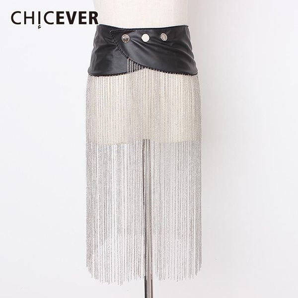 belts chicever summer long chain tassel patchwork female fashion vintage dresses accessories pu leather belt women korean, Black;brown
belts chicever summer long chain tassel patchwork female fashion vintage dresses accessories pu leather belt women korean, Black;brown