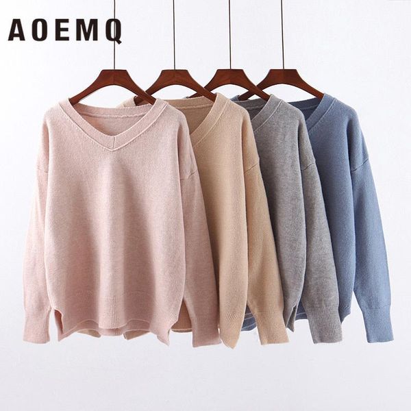 aoemq winter sweaters pullovers v-neck collar candy color sweaters halloween crazy vacation layering women clothing1, White;black
aoemq winter sweaters pullovers v-neck collar candy color sweaters halloween crazy vacation layering women clothing1, White;black