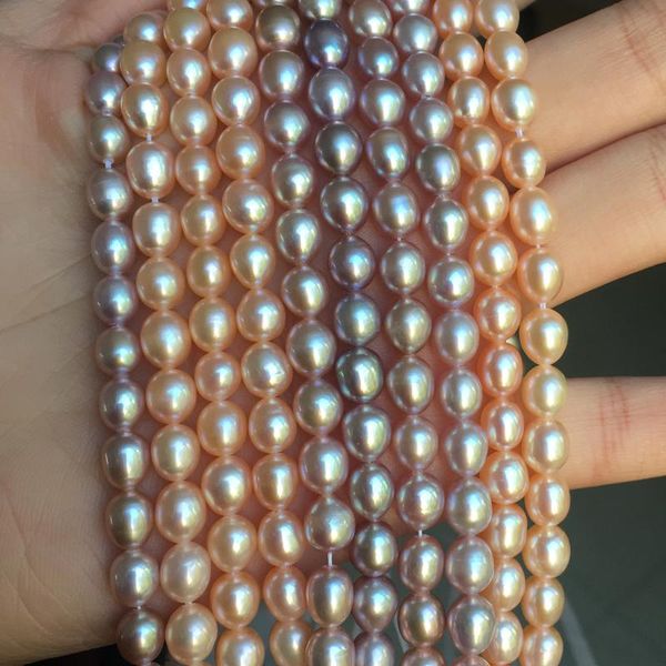 chains freshwater pearl necklace rice shape with size 6-6.5mm loose strands for diy jewelry, Silver
chains freshwater pearl necklace rice shape with size 6-6.5mm loose strands for diy jewelry, Silver