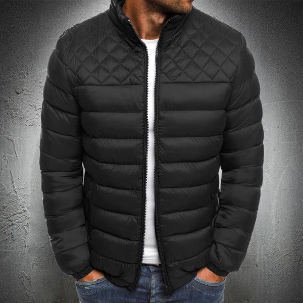 autumn jacket men argyle pattern parka coat bubble jacket men fall casual coat fashion slim fit cotton padded 2020, Black
autumn jacket men argyle pattern parka coat bubble jacket men fall casual coat fashion slim fit cotton padded 2020, Black