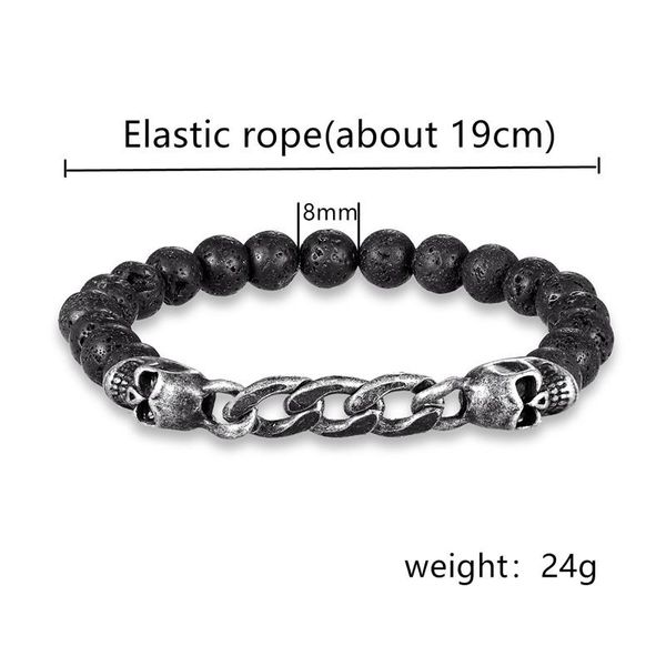 mkendn punk vintage skull buhhda charm lava браслеты из бисера для мужчин с цепочкой звена хэллоуин мужской ювелирные изделия 8 мм sqcdpt
mkendn punk vintage skull buhhda charm lava браслеты из бисера для мужчин с цепочкой звена хэллоуин мужской ювелирные изделия 8 мм sqcdpt
