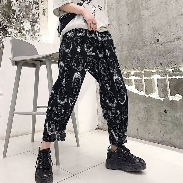 m-xlsummer new personality cartoon printing men's loose casual tide male youth hip-hop harem pants nine pants., Black
m-xlsummer new personality cartoon printing men's loose casual tide male youth hip-hop harem pants nine pants., Black