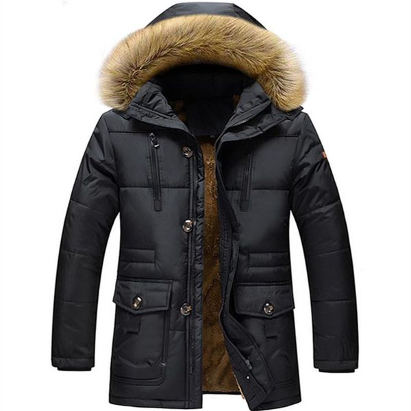 men's down & parkas mens winter jackets and coats jacket men thickening warm clothes hooded man's long coat outerwear manteau homm, Black
men's down & parkas mens winter jackets and coats jacket men thickening warm clothes hooded man's long coat outerwear manteau homm, Black