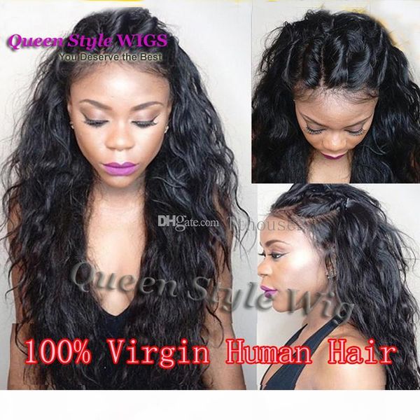 8a brazilian wet and wavy full lace human hair wigs for black women glueless water wave lace front wigs with baby hair, Black;brown
8a brazilian wet and wavy full lace human hair wigs for black women glueless water wave lace front wigs with baby hair, Black;brown