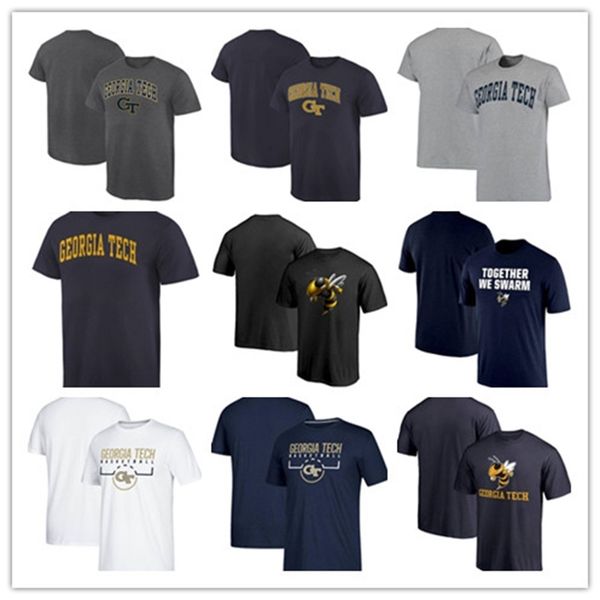 georgia tech yellow jackets summer round collar t shirt 100 year national championship anniversary short sleeve tee shirt, Gray;blue
georgia tech yellow jackets summer round collar t shirt 100 year national championship anniversary short sleeve tee shirt, Gray;blue