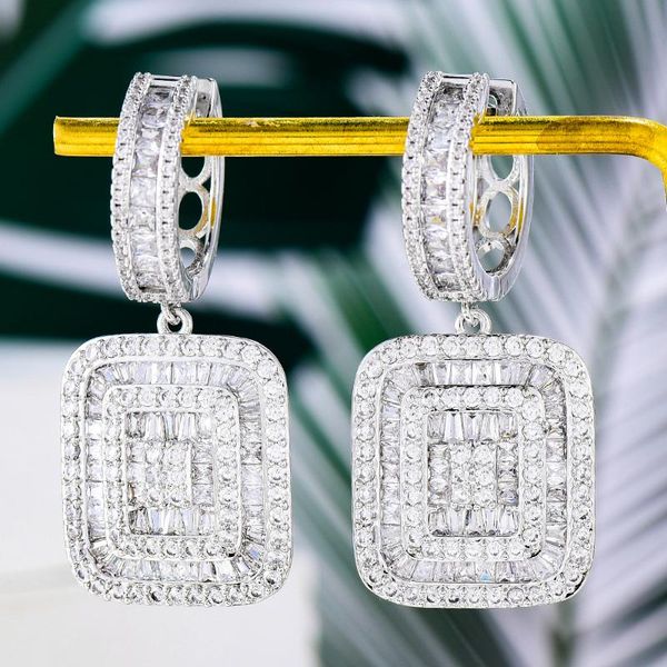 dangle & chandelier godki iced out hip hop big earrings for women wedding geometric drop earring brincos female diy fashion jewelry gift, Silver
dangle & chandelier godki iced out hip hop big earrings for women wedding geometric drop earring brincos female diy fashion jewelry gift, Silver