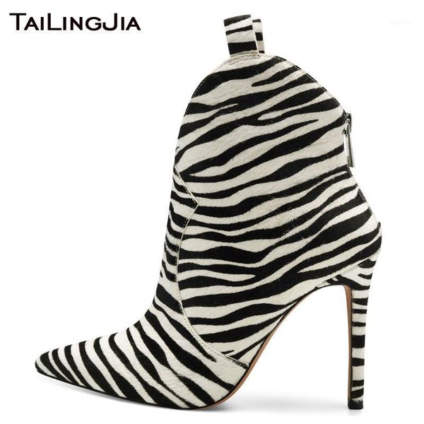 boots 2021 zebra short for women stiletto high heel booties with zipper pointed toe faux horse hair stylish large size boots1, Black
boots 2021 zebra short for women stiletto high heel booties with zipper pointed toe faux horse hair stylish large size boots1, Black