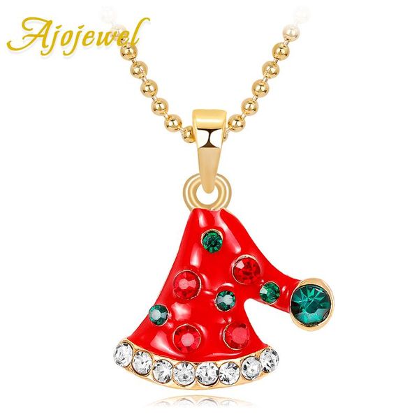 ajojewel счастливого рождества шляпа эмаль горный хрусталь кулон ожерелье для женщин девушки 2020 ювелирные изделия для нового года коллер д, Silver
ajojewel счастливого рождества шляпа эмаль горный хрусталь кулон ожерелье для женщин девушки 2020 ювелирные изделия для нового года коллер д, Silver