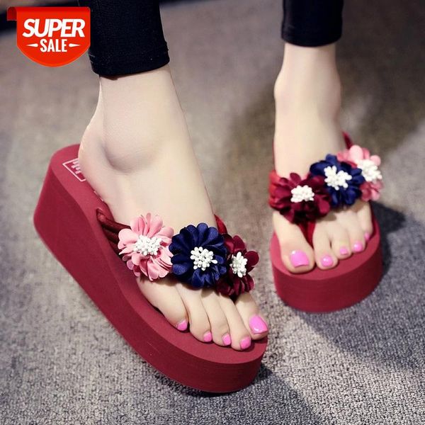 size 35-40 summer slippers women's bohemia flip flops slippers beach flower handmade high heel shoes flip flops women #am40, Black
size 35-40 summer slippers women's bohemia flip flops slippers beach flower handmade high heel shoes flip flops women #am40, Black
