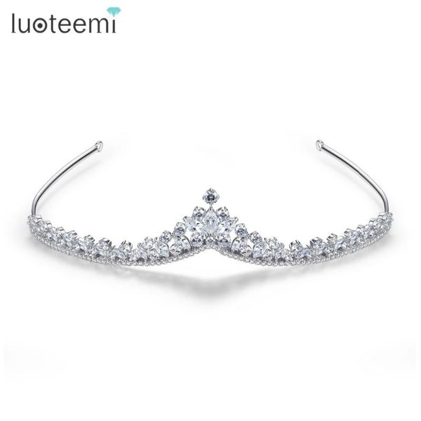 luoteemi bridal white gold color cubic zirconia crystal diamante tiara for women princess bridesmaid headband hair accessories, Golden;silver
luoteemi bridal white gold color cubic zirconia crystal diamante tiara for women princess bridesmaid headband hair accessories, Golden;silver