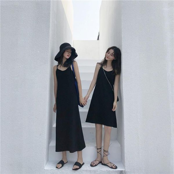 p shoot 2019 spring summer new style women's dress mid-length camisole solid color knit base dress1, White;black
p shoot 2019 spring summer new style women's dress mid-length camisole solid color knit base dress1, White;black