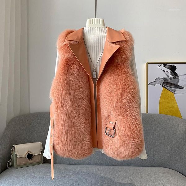 fursarcar genuine motorcycle leather fur vest real natrual fur women winter waistcoat sheep skin whole skin gilet1, Black
fursarcar genuine motorcycle leather fur vest real natrual fur women winter waistcoat sheep skin whole skin gilet1, Black
