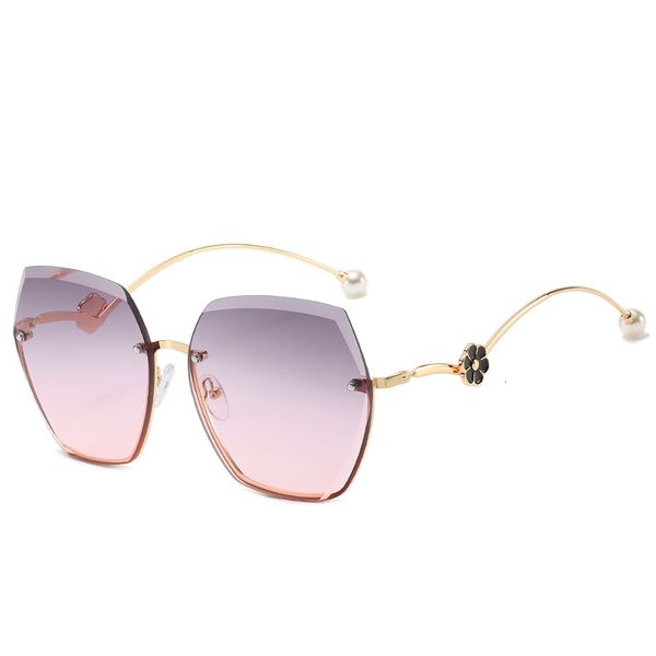 new frameless cut edge women's sunglasses fashion camellia trend sunglasses pearl decorative sunglasses 2023 designer aws, White;black
new frameless cut edge women's sunglasses fashion camellia trend sunglasses pearl decorative sunglasses 2023 designer aws, White;black
