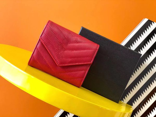 7a+ quality designer bags classic caviar genuine leather zipper coin purse multiple card slot fashion casual metal letters wallet size 12.5c, Red;black
7a+ quality designer bags classic caviar genuine leather zipper coin purse multiple card slot fashion casual metal letters wallet size 12.5c, Red;black