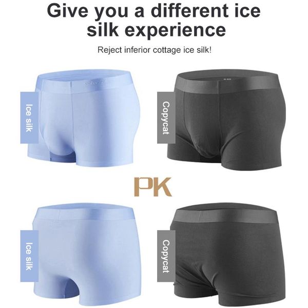 hakeem men underwear summer high elasticity new breathable wicking thin ice silk seamless briefs male dry silky briefs, Black;white
hakeem men underwear summer high elasticity new breathable wicking thin ice silk seamless briefs male dry silky briefs, Black;white
