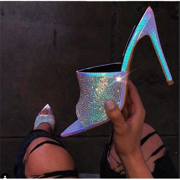 shoes woman 2020 slippers casual low pointed toe glitter slides snakeskin slipers women big size heeled mules luxury jelly new x1020, Black
shoes woman 2020 slippers casual low pointed toe glitter slides snakeskin slipers women big size heeled mules luxury jelly new x1020, Black