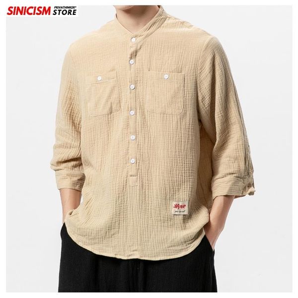sinicism store men oversize cotton linen shirts mens spring 5xl casual shirts male clothes solid chinese style vintage 20201, White;black
sinicism store men oversize cotton linen shirts mens spring 5xl casual shirts male clothes solid chinese style vintage 20201, White;black