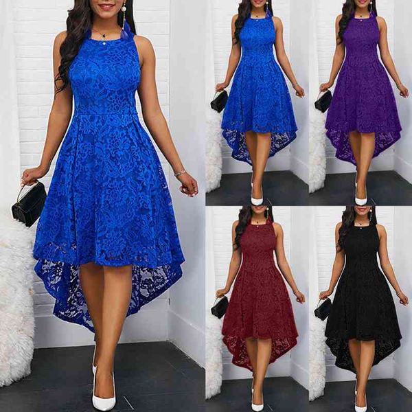 floral lace women solid color sleeveless irregular hem formal party midi dress dresses formal knee length round, Black;gray
floral lace women solid color sleeveless irregular hem formal party midi dress dresses formal knee length round, Black;gray