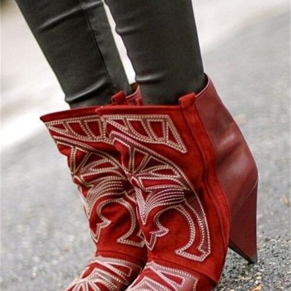 autumn ankle totem styles ladies toe pointy leather finger style slide on boots 6qpn, Black
autumn ankle totem styles ladies toe pointy leather finger style slide on boots 6qpn, Black