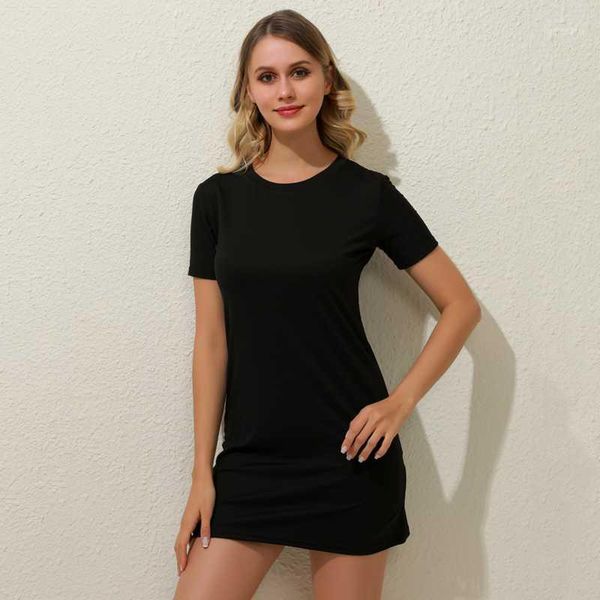 2020 summer new female mini dress korean version slim solid color short-sleeve dresses fashion casual women clothing1, Black;gray
2020 summer new female mini dress korean version slim solid color short-sleeve dresses fashion casual women clothing1, Black;gray