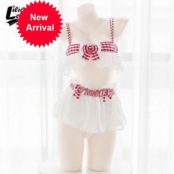 lilicochan strawberry suit anime cosplay japanese maid costume pajamas perspective dress lingerie, Black
lilicochan strawberry suit anime cosplay japanese maid costume pajamas perspective dress lingerie, Black