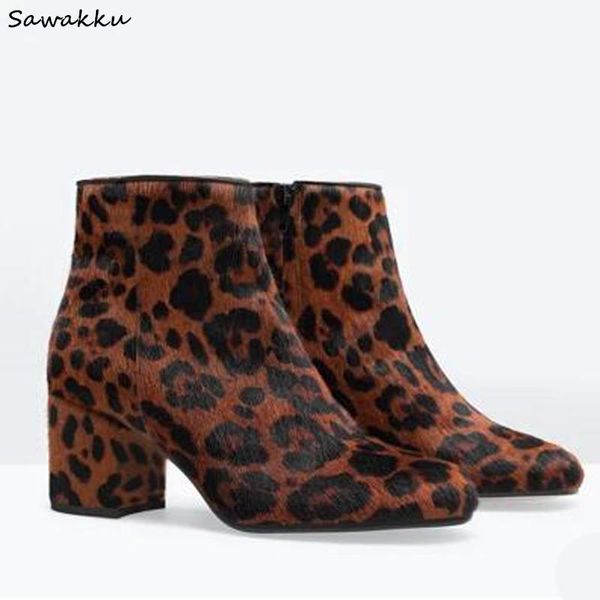 discount winter short boots women leopard horsehair fur ankle boots ladies chunky high heels fashion shoes, Black
discount winter short boots women leopard horsehair fur ankle boots ladies chunky high heels fashion shoes, Black