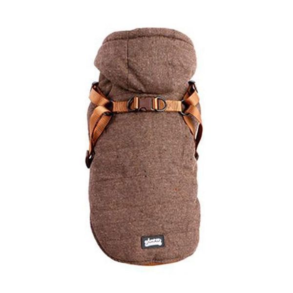 dog apparel autumn winter pet plus velvet padded cotton coat elastic breathable sweat-absorb jacket with chest harness
dog apparel autumn winter pet plus velvet padded cotton coat elastic breathable sweat-absorb jacket with chest harness