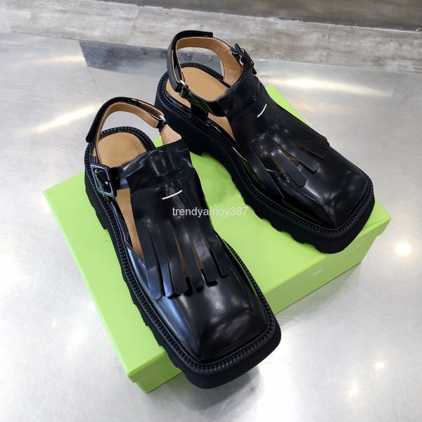 sandals summer square headed muffin thick bottom baotou tassel sandals women's temperament personalized fashion shoes, Black
sandals summer square headed muffin thick bottom baotou tassel sandals women's temperament personalized fashion shoes, Black