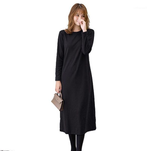 casual dresses svokor brown round neck plus cashmere dress loose long sleeve sweater all-match over the knee shirt1, Black;gray
casual dresses svokor brown round neck plus cashmere dress loose long sleeve sweater all-match over the knee shirt1, Black;gray