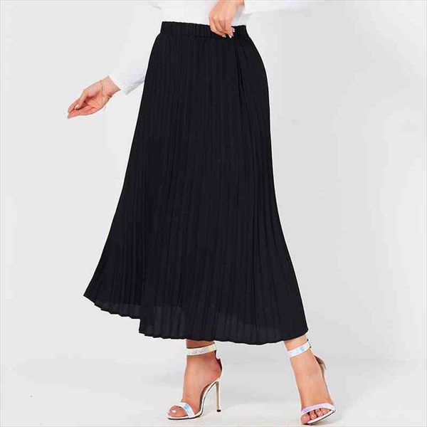 ms. fashion black pleated waist was thin elastic waist wild ins winds simple pendulum a woman half-skirt
ms. fashion black pleated waist was thin elastic waist wild ins winds simple pendulum a woman half-skirt