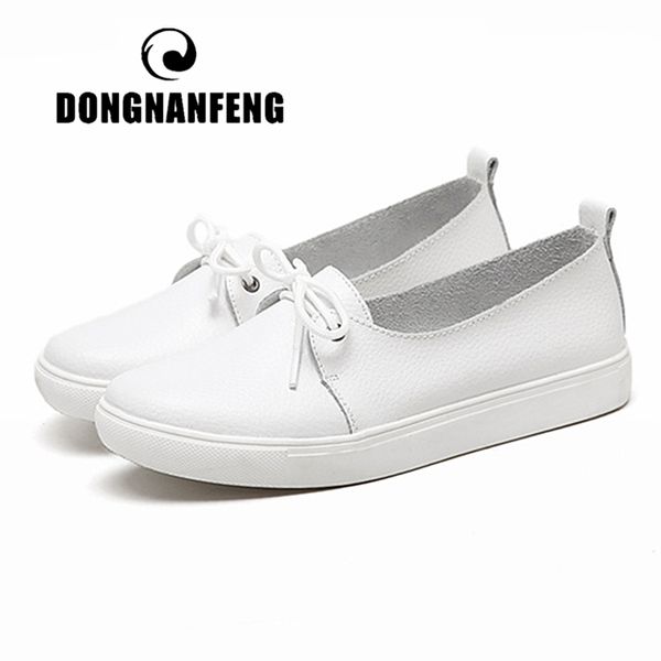 dongnanfeng women students gril female genuine leather white shoes flats platform lace up korean casual vulcanized shoes fez-173 201201, Black
dongnanfeng women students gril female genuine leather white shoes flats platform lace up korean casual vulcanized shoes fez-173 201201, Black