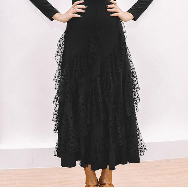 stage wear 2021 t055 dot and lotus design latin dance dress women skirt performance costume waltz tango trot latino dancewear, Black;red
stage wear 2021 t055 dot and lotus design latin dance dress women skirt performance costume waltz tango trot latino dancewear, Black;red