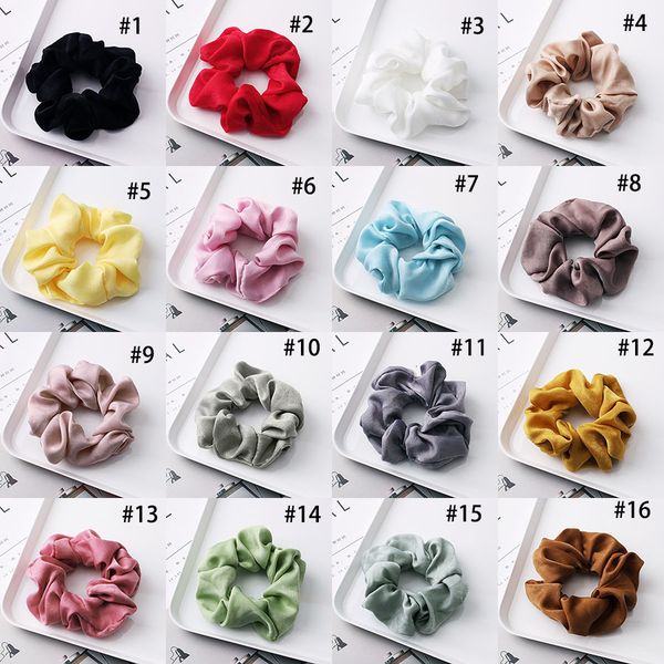 bands satin solid hair scrunchies women elastic stretchy scrunchie girls headwear silky loop ponytail holder 34 colors m
bands satin solid hair scrunchies women elastic stretchy scrunchie girls headwear silky loop ponytail holder 34 colors m