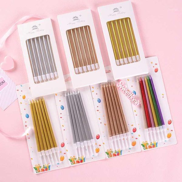 long pole pencil slender creative candle electroplating wedding children's party candle pearlescent gold silver baking supplies1
long pole pencil slender creative candle electroplating wedding children's party candle pearlescent gold silver baking supplies1