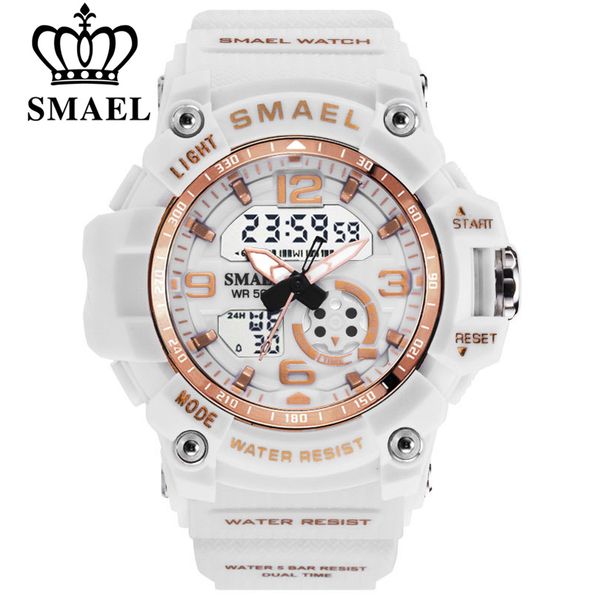 smael fashion women sport watches waterproof ladies student multifunctional wristwatch led digital quartz white watch girl clock 201120, Slivery;brown
smael fashion women sport watches waterproof ladies student multifunctional wristwatch led digital quartz white watch girl clock 201120, Slivery;brown