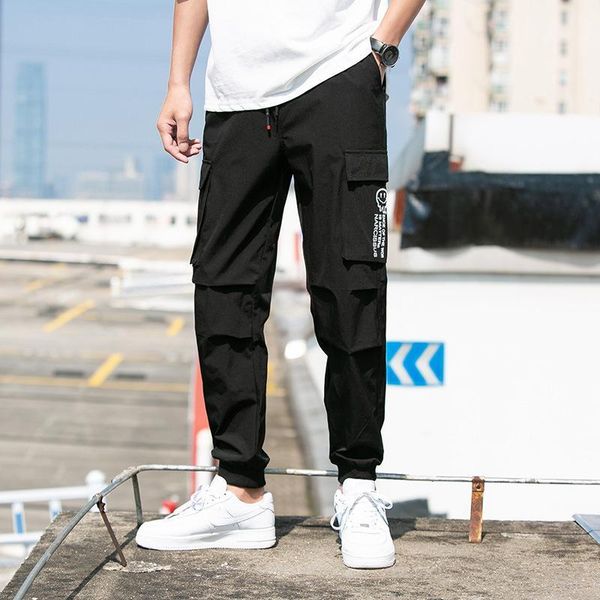 plus size pants male korean trend 2020 new wild tooling beam feet loose casual trousers summer thin section cargo work pants1, Black
plus size pants male korean trend 2020 new wild tooling beam feet loose casual trousers summer thin section cargo work pants1, Black