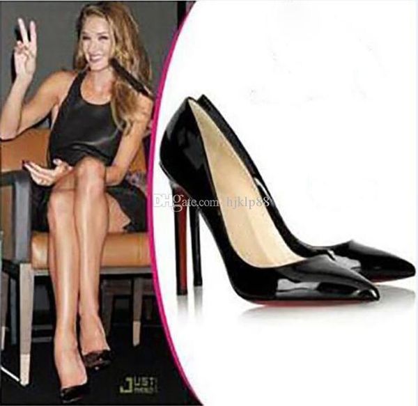 new with box 2020 fashion luxury designer women shoes high heels 8cm 10cm 12cm stiletto heel leather pointed toes pumps bottoms dress shoes, Black
new with box 2020 fashion luxury designer women shoes high heels 8cm 10cm 12cm stiletto heel leather pointed toes pumps bottoms dress shoes, Black