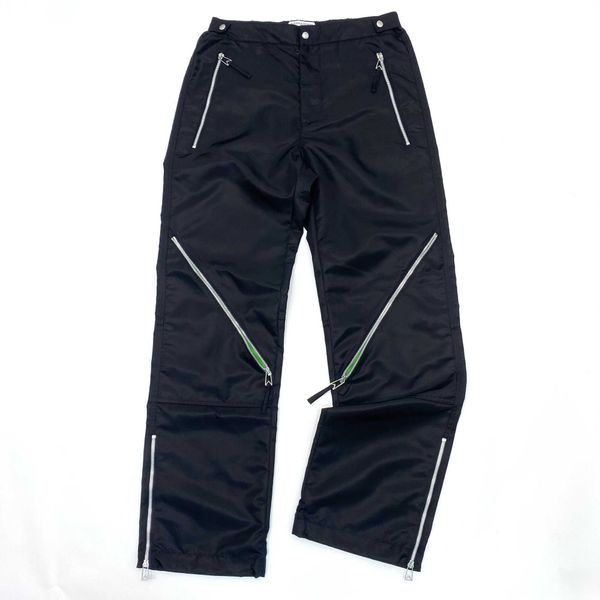 men's independent and correct bv style wardrobe02 series straight tube technology elastic nylon zipper god pants 21fw, Black
men's independent and correct bv style wardrobe02 series straight tube technology elastic nylon zipper god pants 21fw, Black
