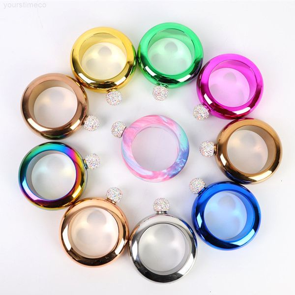 rainbow bangle bracelet 3.5oz stainless liquid steel flagon vodka whiskey drinkware alcohol funnel hip flask ju0082
rainbow bangle bracelet 3.5oz stainless liquid steel flagon vodka whiskey drinkware alcohol funnel hip flask ju0082