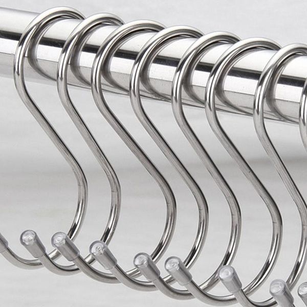 hooks & rails bathroom kitchen tools 12pcs shower curtain rings chrome set metal roller s shape
hooks & rails bathroom kitchen tools 12pcs shower curtain rings chrome set metal roller s shape
