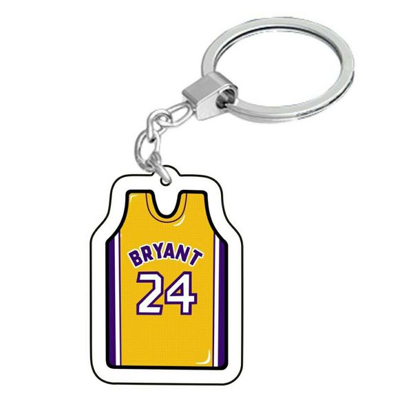 foreign trade jersey keychain acrylic double-sided printing key ring car bracket letter pendant multi-color optional, Silver
foreign trade jersey keychain acrylic double-sided printing key ring car bracket letter pendant multi-color optional, Silver