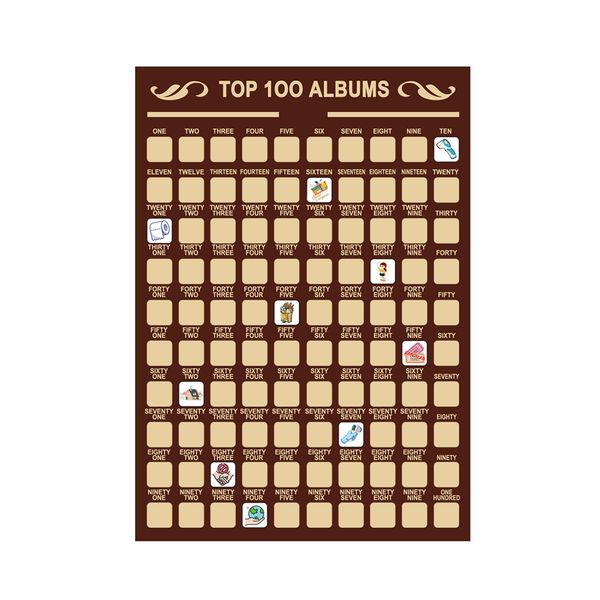 100 quarantine ornament scratch off poster - pandemic commemorative scratch off poster | premium and artistic icons | great gift
100 quarantine ornament scratch off poster - pandemic commemorative scratch off poster | premium and artistic icons | great gift