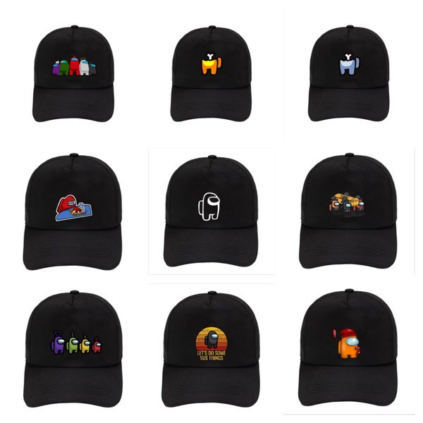 game among us ball cap all season baseball caps cartoon black peaked cap sunhat adjustable casquette men women visor hats e120807, Yellow
game among us ball cap all season baseball caps cartoon black peaked cap sunhat adjustable casquette men women visor hats e120807, Yellow