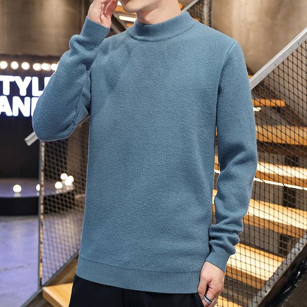 soft men's wool pullover knitting stretchy solid color long sleeve spring autumn casual joker quality male sweater, White;black
soft men's wool pullover knitting stretchy solid color long sleeve spring autumn casual joker quality male sweater, White;black